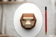 Monkey trophy - 3d papercraft, a Card Template by PAPER amaze (Thumbnail 3 of 3)