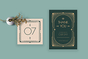 Wedding Invitation Suite - Art Deco, an Invitation Template by Neermana (Thumbnail 2 of 4)