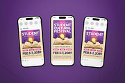 Student Cultural Festival Flyer Set, a Flyer Template by The Good Store (Thumbnail 2 of 2)