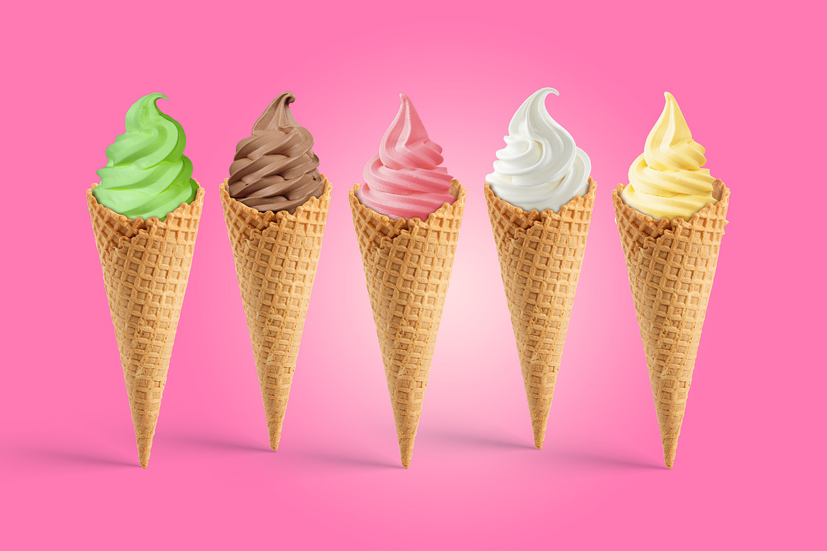 Cool set of ice cream mockups, a Product Mockup by PSD Market (Photo 11 of 13)