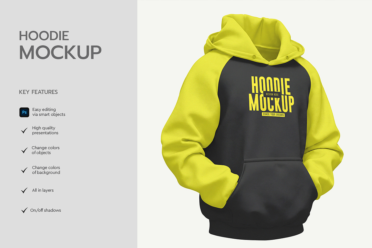 Pullover Hoodie Mockup, a Hoody Mockup by graphypix (Photo 2 of 4)