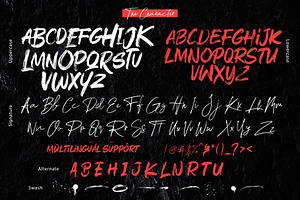 Rushink Font Duo Brush & Signature