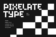 Micro - Pixelate Modern Font, a Sans Serif Font by Hamz Studio (Thumbnail 13 of 16)