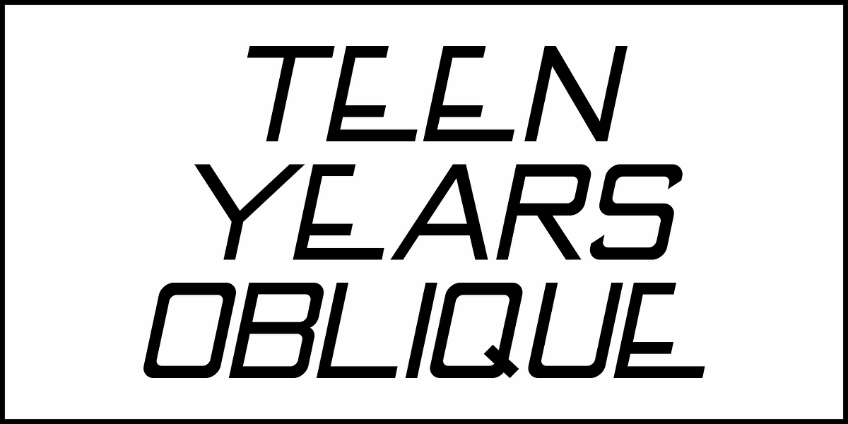 Teen Years JNL, a Sans Serif Font by Jeff Levine Fonts (Photo 4 of 5)