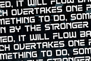 Neo Cybern Futuristic Display Font, a Sans Serif Font by Storytype Studio (Thumbnail 9 of 13)