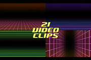 80s VHS Grid Background Videos, a Background Graphic by Enchanted Studios (Thumbnail 2 of 5)