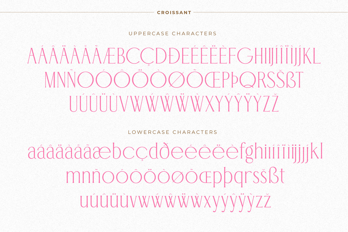 BD Croissant | 7 weights, a Serif Font by Brandear Design (Photo 15 of 16)