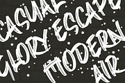 Kisser | Natural Stroke Brush, a Font by Tigadestd Type (Thumbnail 5 of 11)
