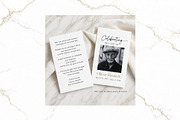 Funeral Prayer Card B&W Canva FR001, a Card Template by TyphoonStudio (Thumbnail 4 of 5)