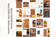 Autumn Newsletter Template 50 Pages, a Marketing Template by Digital By Nikoleta (Thumbnail 9 of 10)