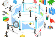 Statistics & Data Analysis Set 01, a Technology Illustration by AndriiStore (Thumbnail 4 of 11)