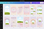 50 Pink Instagram Gradient Stories, a Social Media Template by Studio K (Thumbnail 6 of 8)