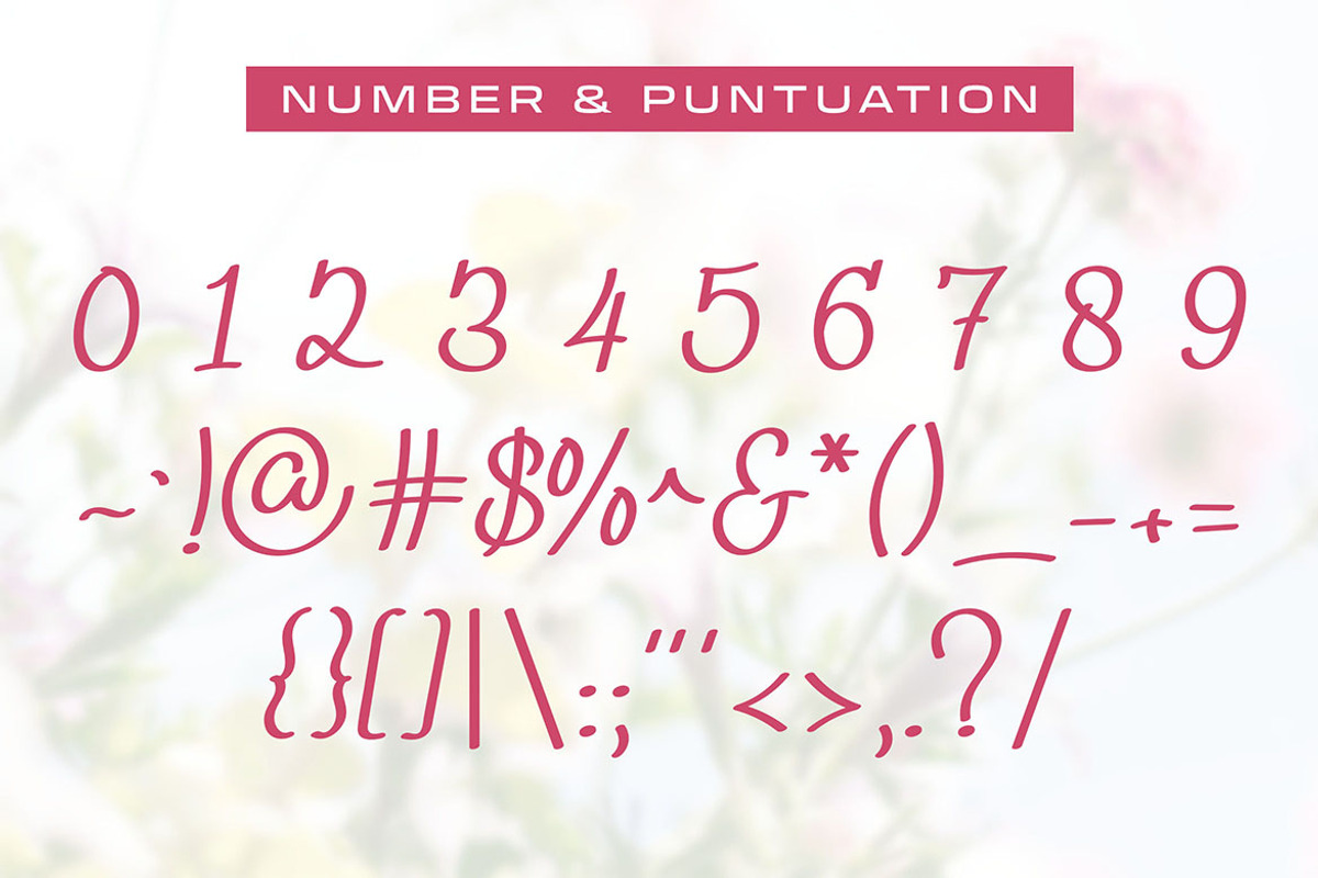 Rinasari - Handwritten Script Font, a Script Font by Morisco (Photo 6 of 6)