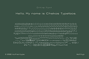 Chekos- Feminine type face design, a Sans Serif Font by AuthenType (Thumbnail 9 of 10)