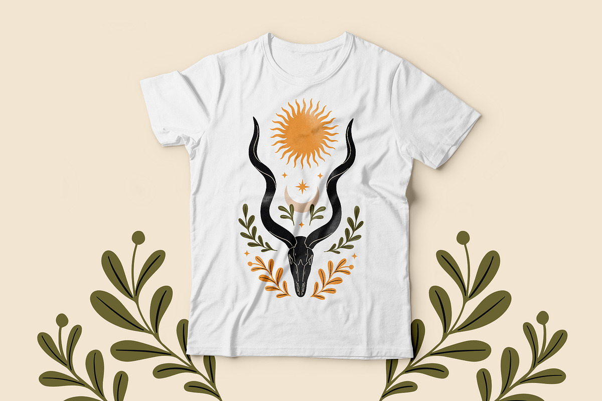Dark Magic Forest Graphics Set, an Animal Illustration by Katerina Osa (Photo 9 of 12)