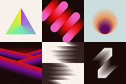 Blender 2: 160 Gradient Blend Shapes, an Object Graphic by RuleByArt (Thumbnail 19 of 23)