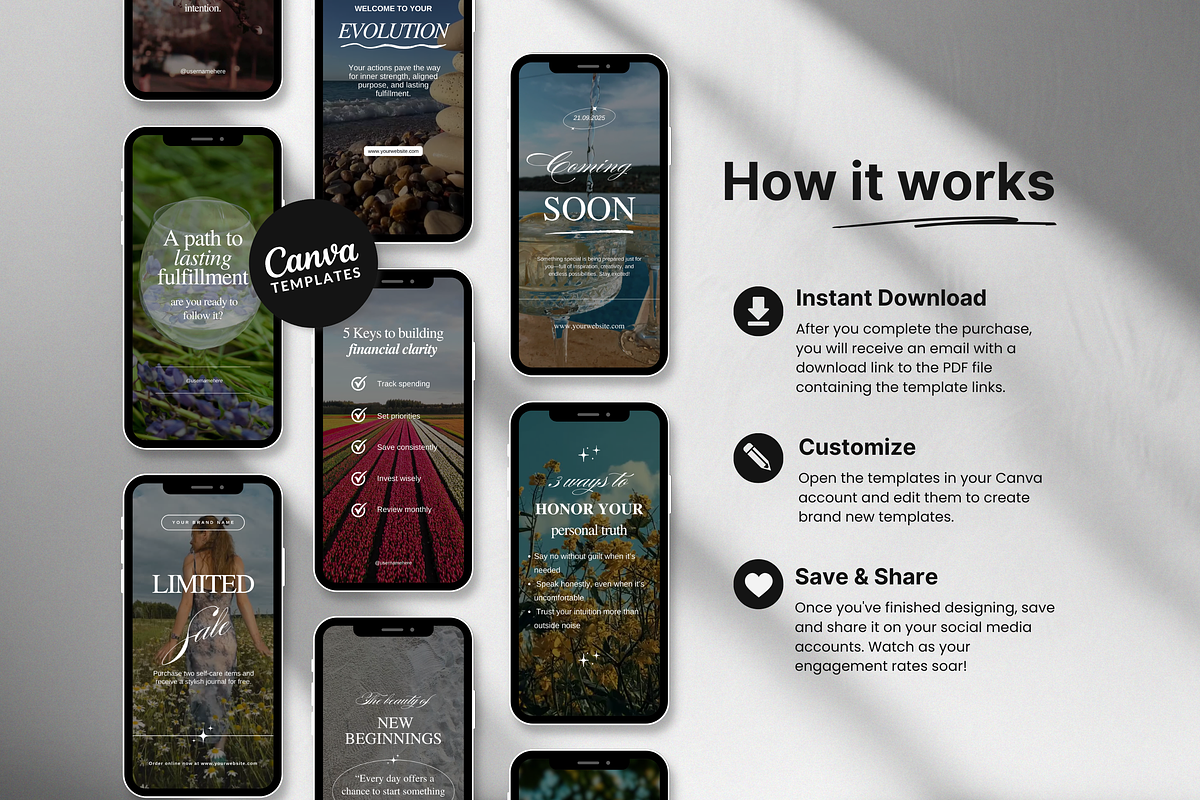 100 Inspirational Reels Templates