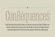 Condretro, a Slab Serif Font by graphicook (Thumbnail 9 of 10)