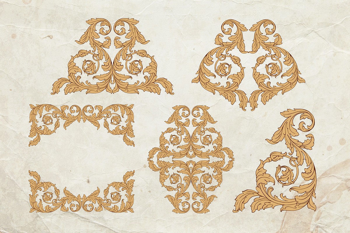 Ornament elements for decorate, a Decorative Illustration by Samira (Photo 5 of 6)