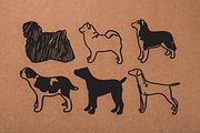 Vintage Dog Doodles Mega Bundle, an Illustration by duka (Thumbnail 7 of 19)