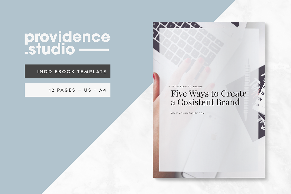 Infopreneur Minimal Ebook Template, a Magazine Template by Providence Studio (Photo 1 of 6)