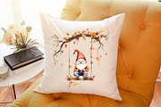 Fall Autumn Gnomes, Gnome Clipart, an Illustration by Sublimation Artist (Thumbnail 6 of 6)