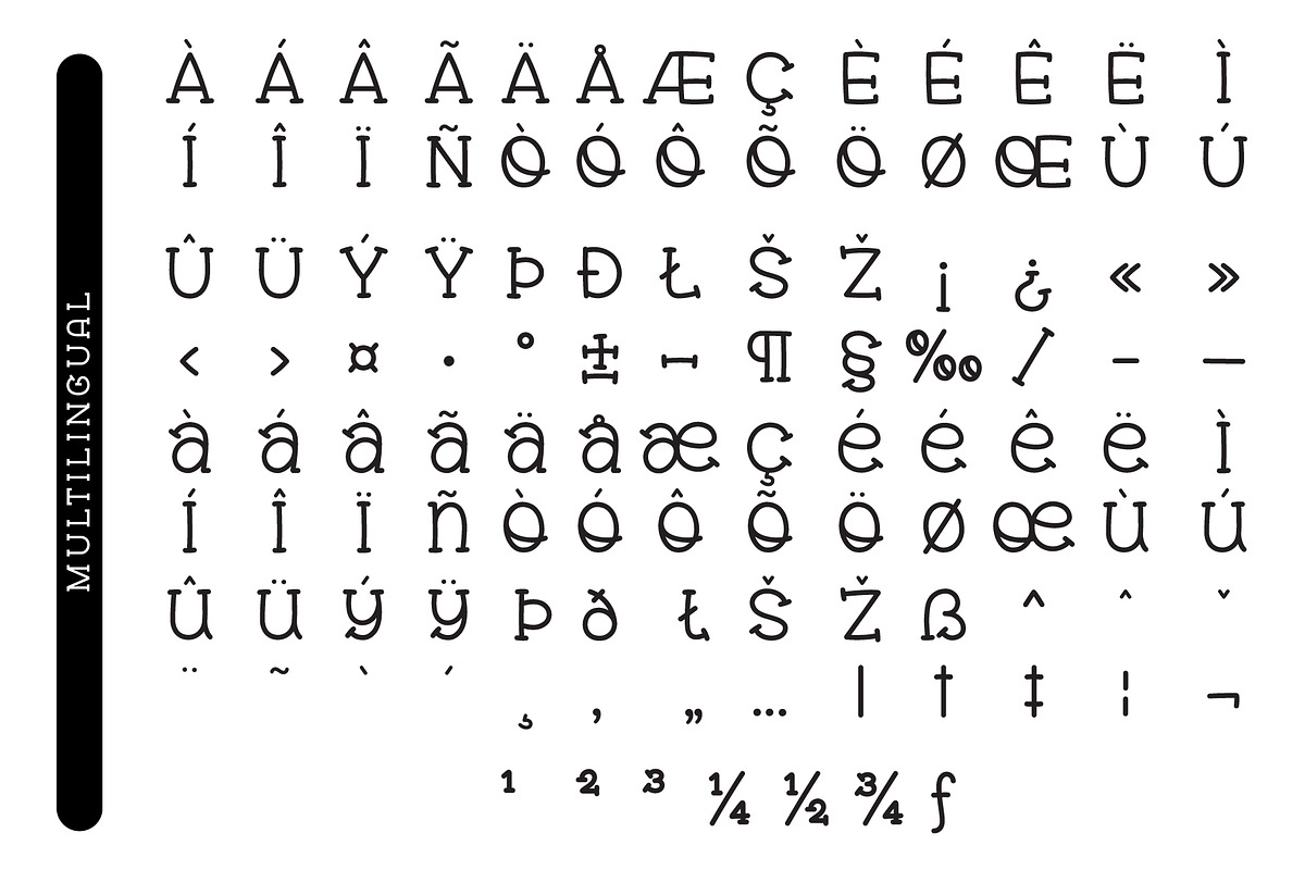 Fox Cookie Font, a Slab Serif Font by Fox7 By Rattana (Photo 7 of 8)