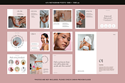 50 Pink Skincare Instagram posts, a Social Media Template by Studio K (Thumbnail 5 of 9)