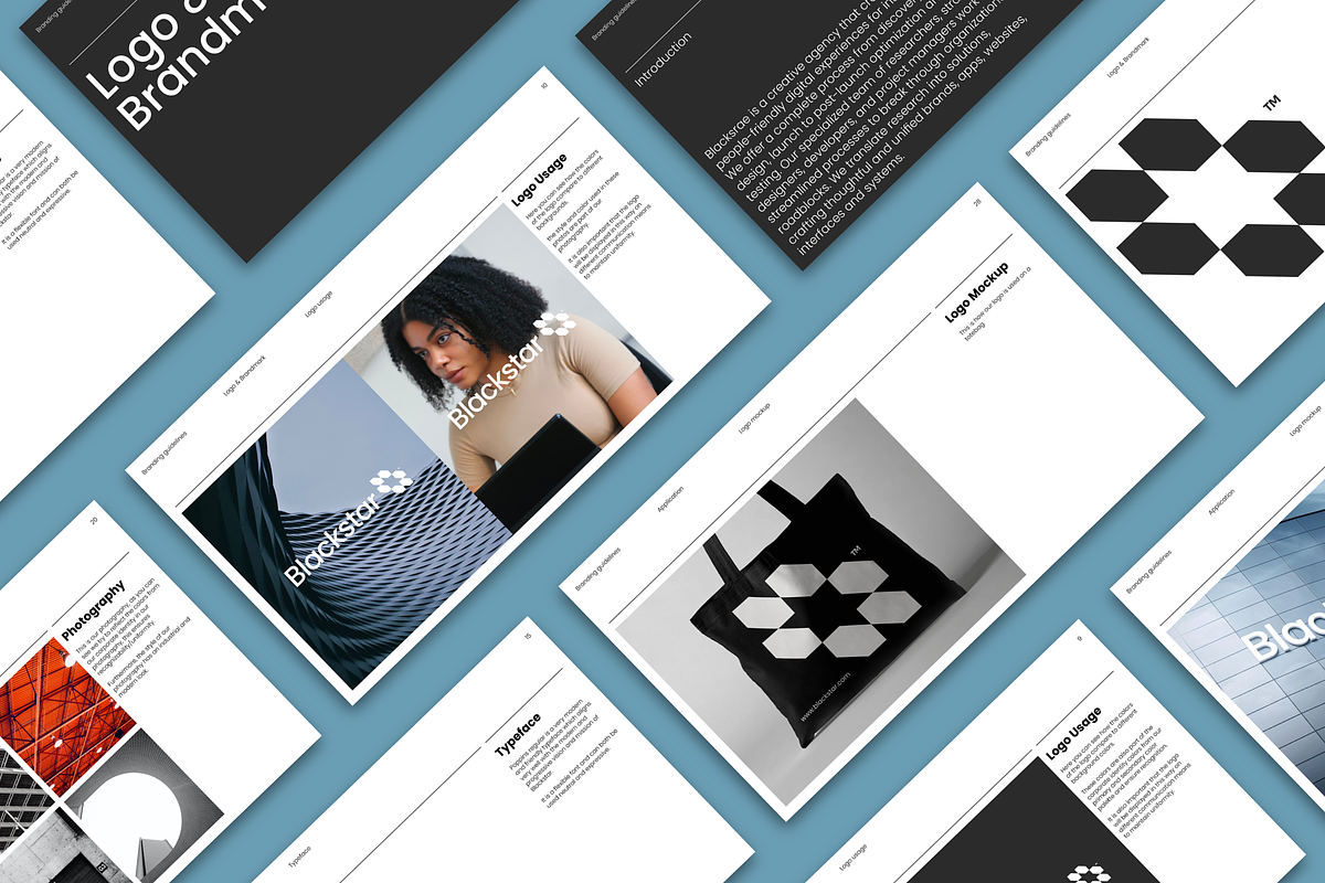The Branding Guidelines Template, a Presentation Template by Typefool's Shop (Photo 2 of 10)