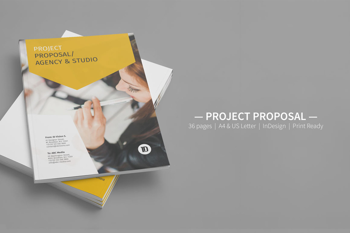 Project Proposal Agency & Studio, a Brochure Template by ID Vision Studio (Photo 9 of 16)
