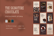 Signature Chocolate Instagram Story, a Social Media Template by VUNIRA (Thumbnail 1 of 3)