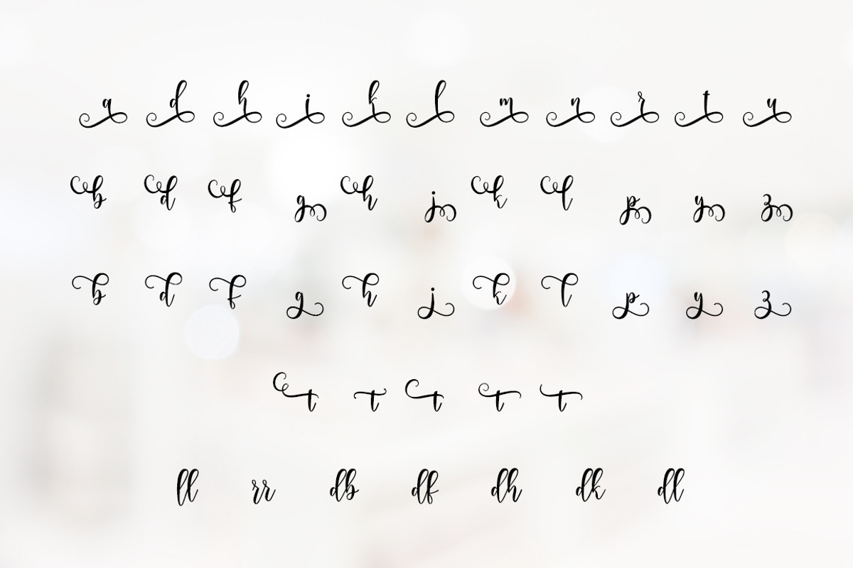Baverly Script, a Script Font by Amarlettering (Photo 5 of 8)