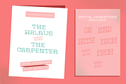 Cannery Row Slab Serif Display Font, a Slab Serif Font by Holt510 (Thumbnail 10 of 11)