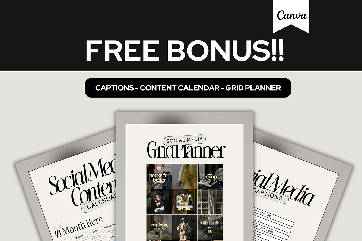 CONTENT Creator - Social Media Kit, a Social Media Template by Design Driven Media (Photo 6 of 12)