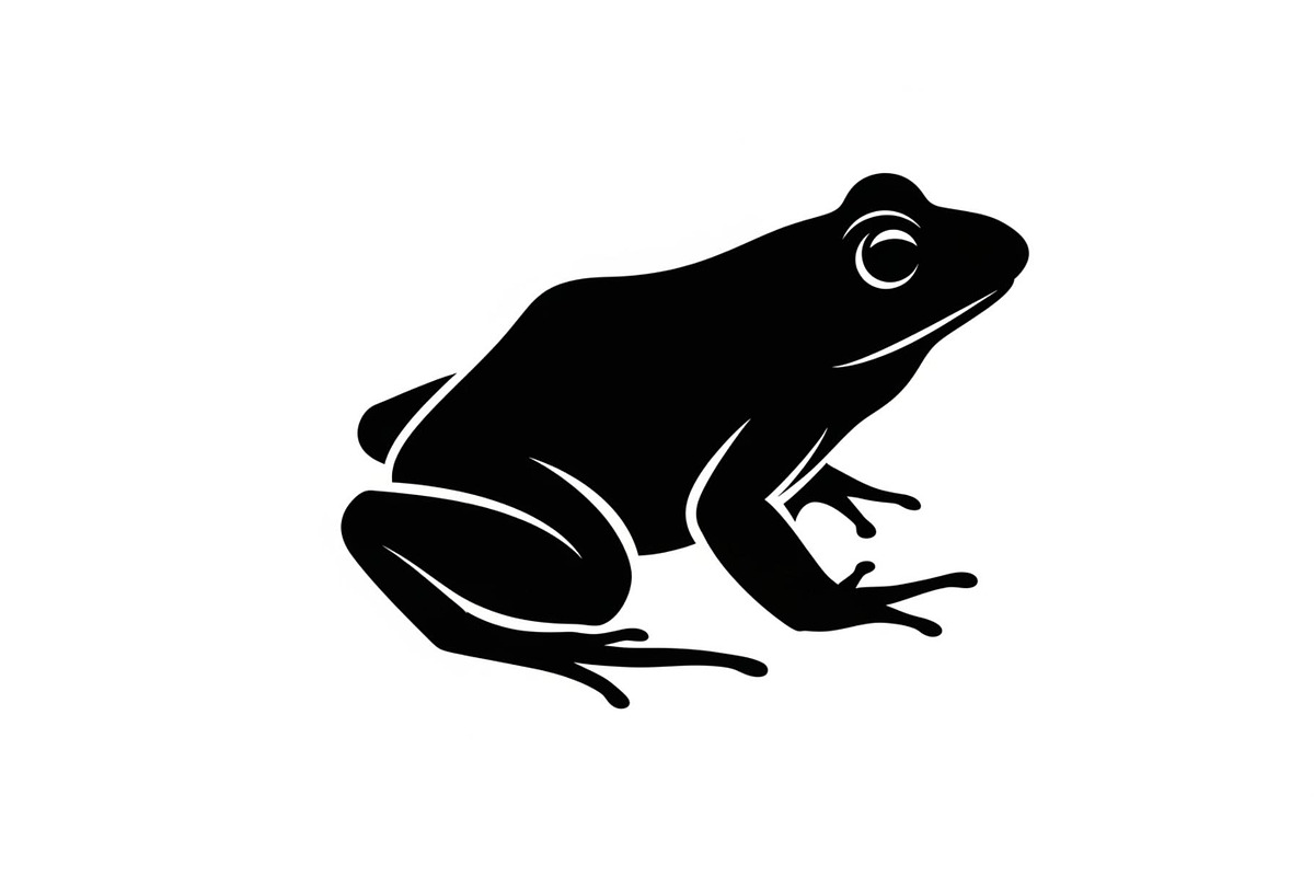 Frog Silhouette Vector Bundle, an Illustration by jahid234 (Photo 43 of 46)