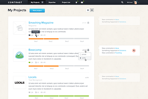 [-60%] Contrast Startup Template