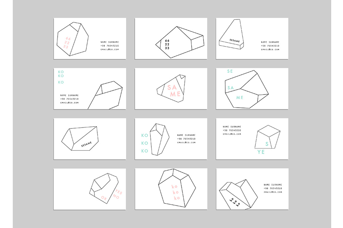 Geometric Logos Pack, a Branding & Logo Template by Lera Efremova (Photo 5 of 6)
