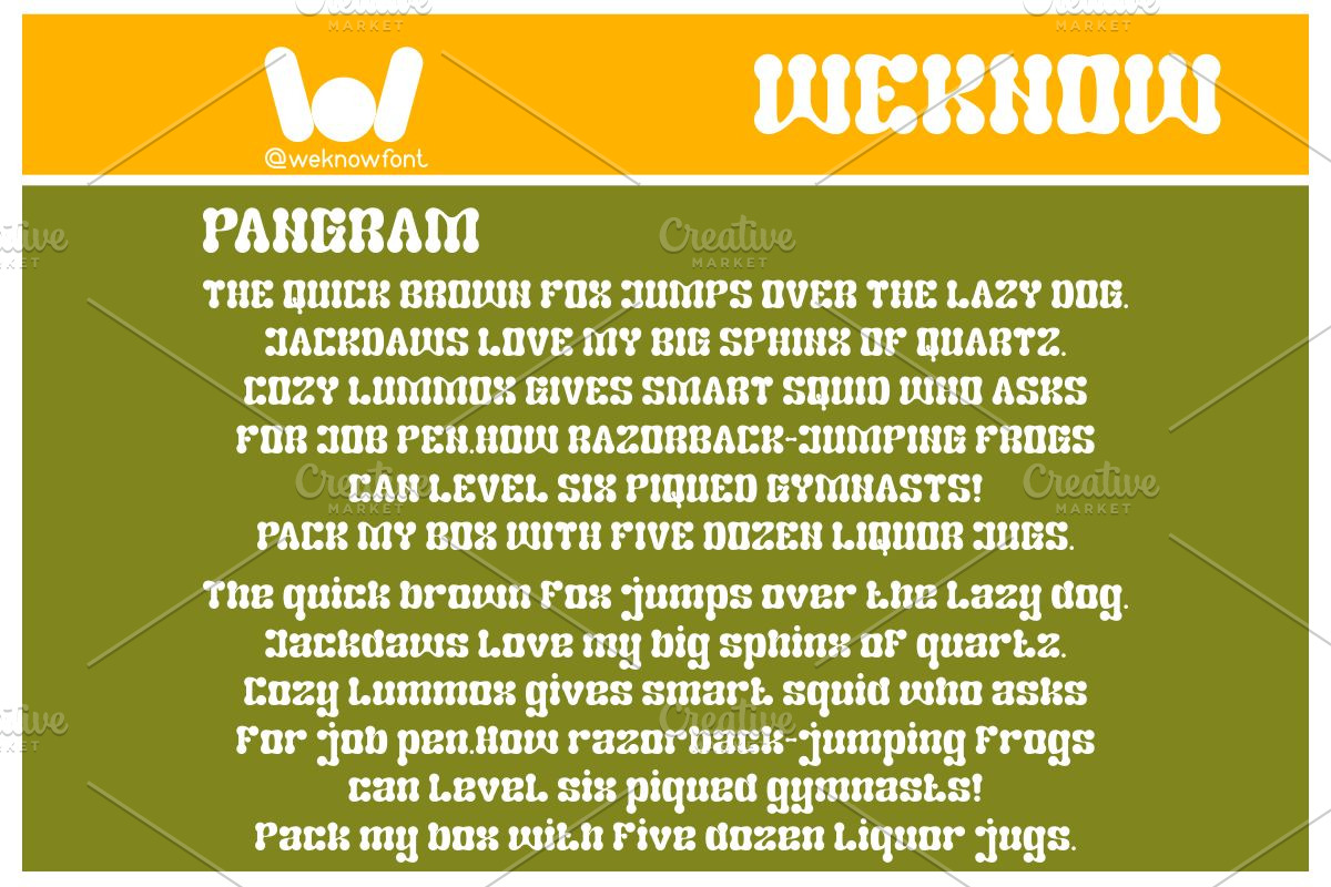 Real thing font, a Font by weknow (Photo 6 of 8)