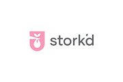 Stork Baby Logo, a Branding & Logo Template by brandclay (Thumbnail 10 of 10)