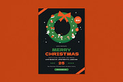 Christmas Party Flyer, a Flyer Template by VectorVactory (Thumbnail 1 of 3)