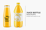 Juice Bottle Mockups, a Product Mockup by AlkStudio (Thumbnail 1 of 5)