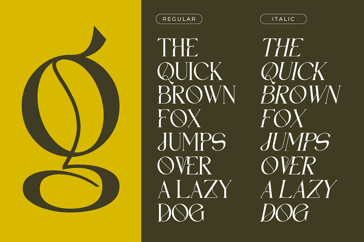 Quelgira - Serif Typeface Font, a Serif Font by Rishsketch (Photo 3 of 15)