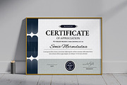 Certificate of Achievement Layout, a Stationery Template by ContestDesign (Thumbnail 3 of 3)