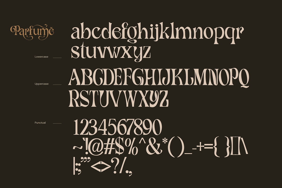 Fd Parfume Serif Font + Swashes, a Serif Font by Fortunes Co (Photo 5 of 12)