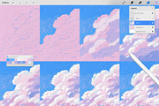 Oil Pastel Brushes Procreate, a Brush Add-On by Julia Dreams (Thumbnail 4 of 9)