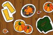 Happy Thanksgiving day Big set!, an Illustration by JUBO (Thumbnail 3 of 3)