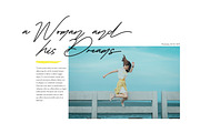 Marlies Monoline Signature, a Script Font by Dikas Studio (Thumbnail 3 of 6)