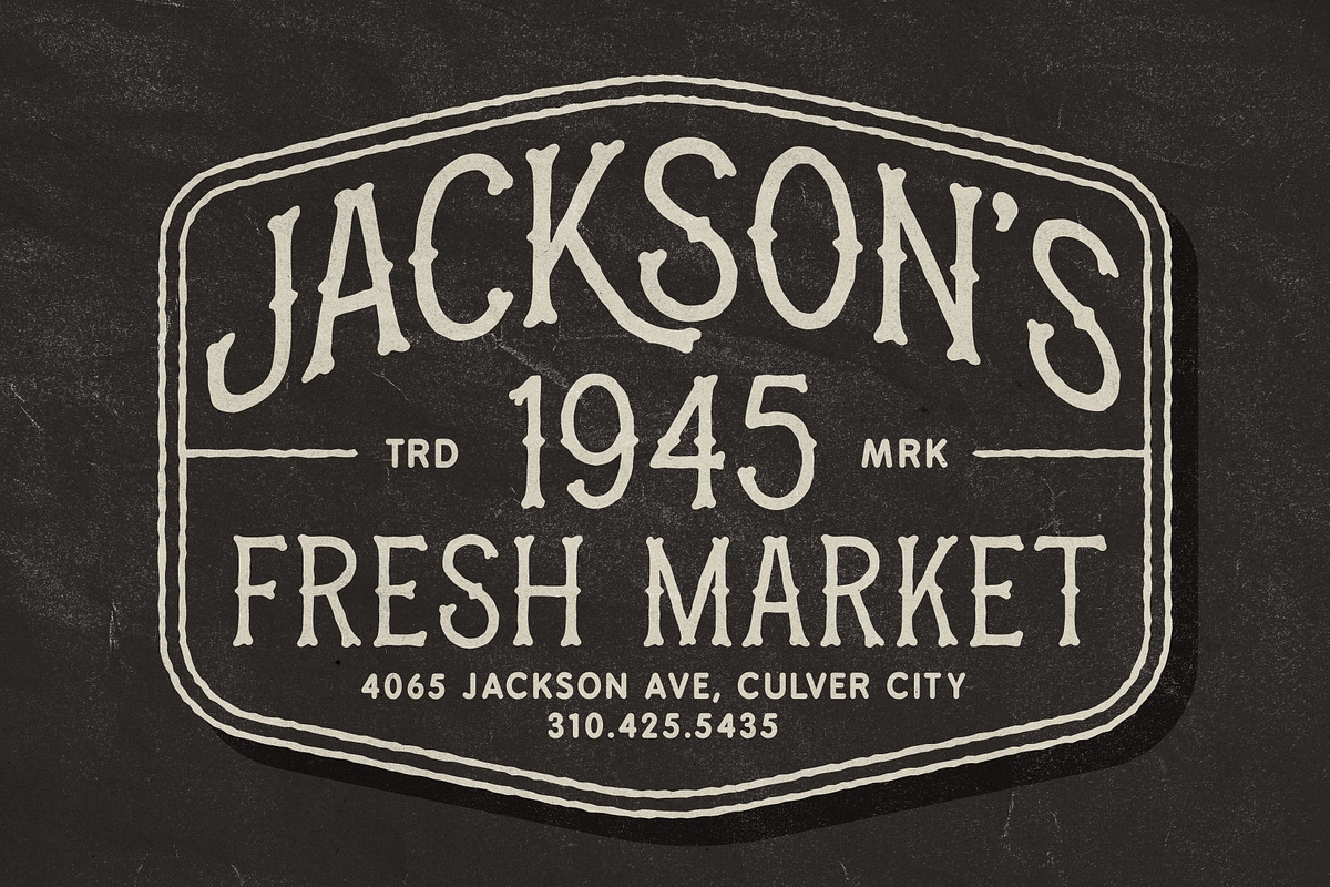 Machinoir - Vintage Display Font, a Sans Serif Font by Invasi Studio (Photo 4 of 10)