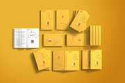 Book Mockup Scene Creator, a Print Template by pmvch (Thumbnail 5 of 16)