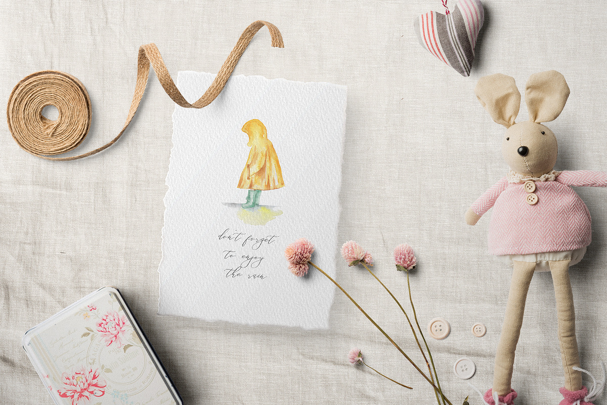 Classics of the fall, Watercolor Set, an Object Graphic by Jeanina Vlad (Photo 12 of 12)